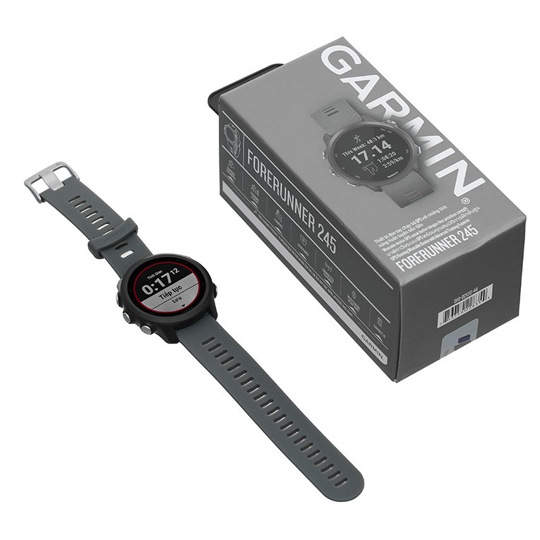 Đồng hồ thông minh Garmin Forerunner 245 kháng nước 5ATM đo nồng độ SPO2 màn hình MIP 1.2&quot; - Chính hãng BH 12 tháng