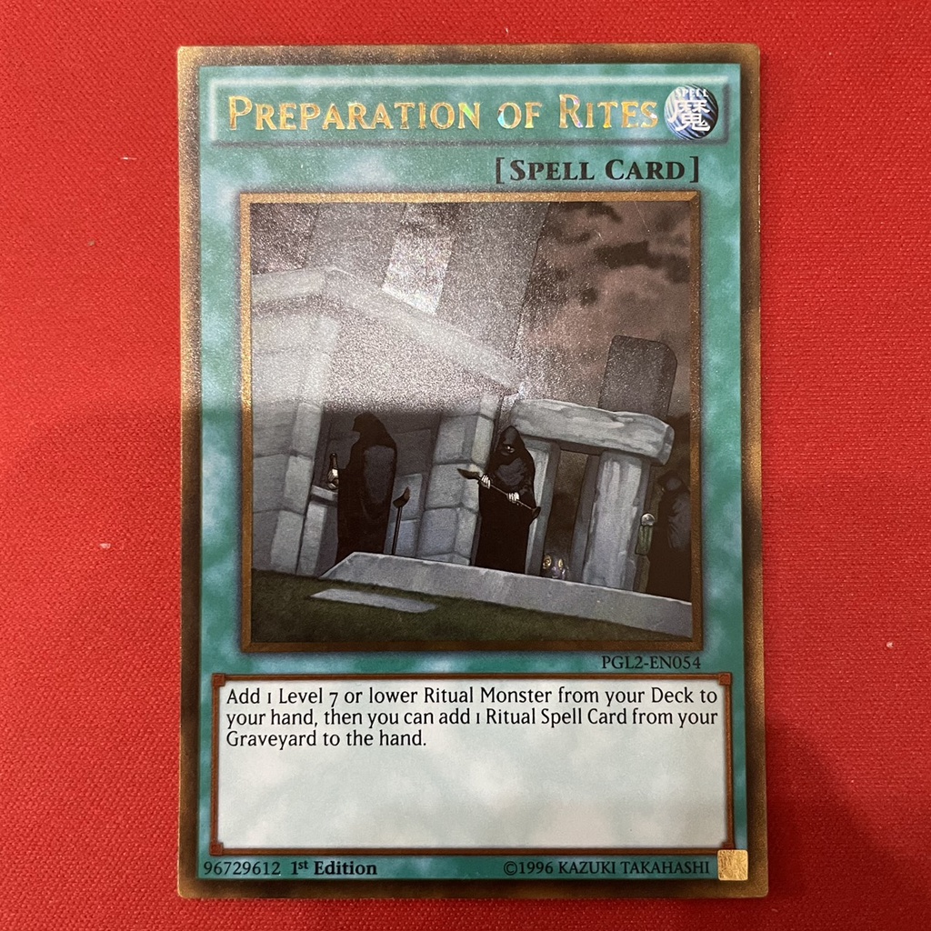 Preparation Of Rites