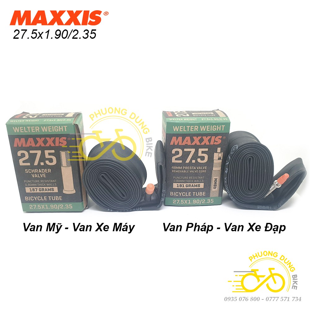 Ruột săm xe đạp siêu nhẹ MAXXIS 27.5x1.90-2.35 AV/FV