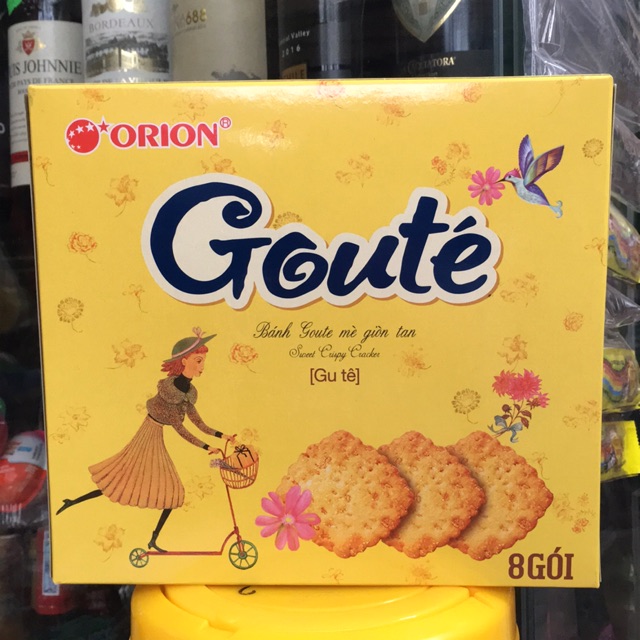 Bánh Goute Mè Giòn Tan Hộp 288Gr