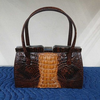 Túi xách nữ hàng si Nhật da cá sấu