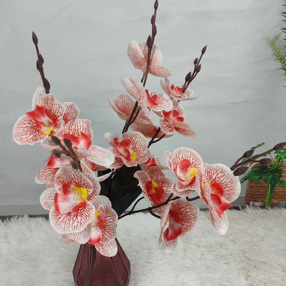 Hoa Lan Giả Bằng Nhựa Dùng Trang Trí Đám Cưới / Nhà Cửa