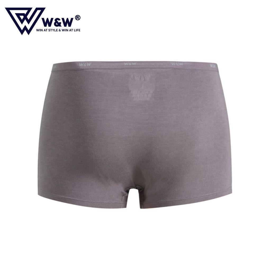 [Mã BMBAU50 giảm 7% đơn 99K] Quần Lót Nam W&amp;W Dáng Boxer Chất Liệu Cao Cấp Mềm Mịn, Đàn Hồi, Kháng Khuẩn Cực Tốt WUW34