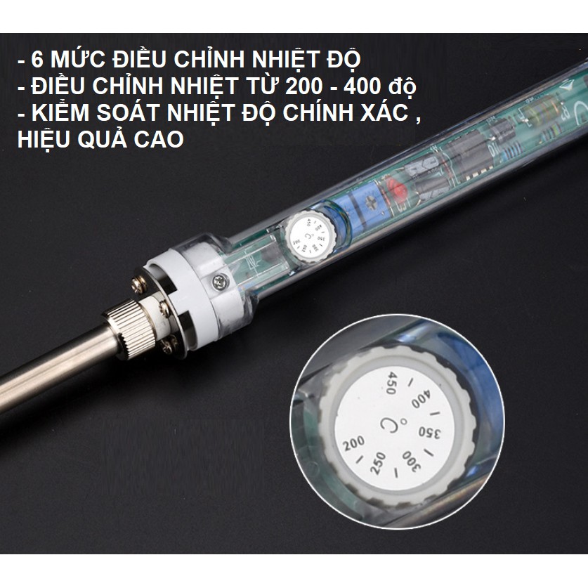 Mỏ hàn điều chỉnh nhiệt độ No 907 60W