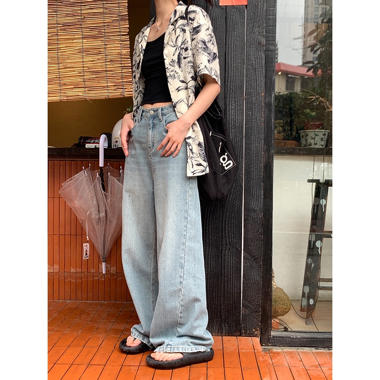 Áo Sơ Mi Ngắn Tay Họa Tiết Hoa Thời Trang Cho Nữ