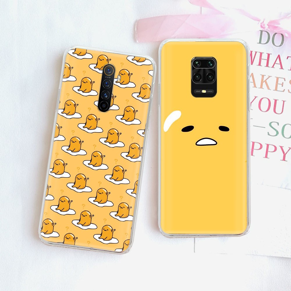 Ốp Điện Thoại Trong Suốt Họa Tiết Gudetama Dễ Thương Cho Motorola Moto E4 E5 E6 Plus E6S P30 Note Z2 Play Ty166