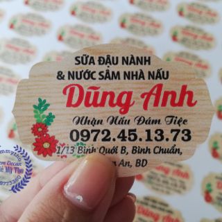 Tem nhãn đẹp