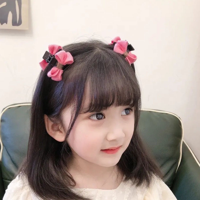 Kẹp Tóc Bé Gái Hình Nơ Xinh Xắn, Kẹp Tóc Nhiều Màu Dễ Thương, Phụ Kiện Tóc  Cho Bé Phong Cách Hàn Quốc