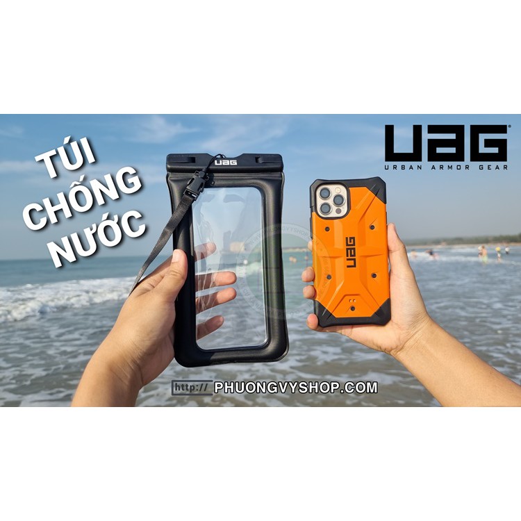 Túi chống nước UAG chính hãng (kích thước to để được điện thoại 7 inch)