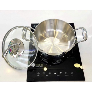 Nồi T Chef Series Casserole 3.8L ( nắp kính ) tupperware