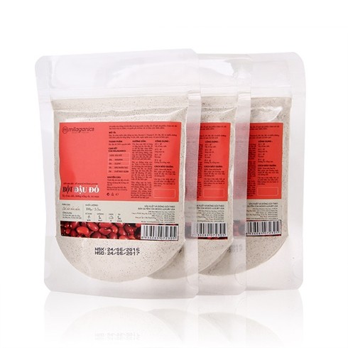 Combo 3 Bột Đậu Đỏ MILAGANICS 100g