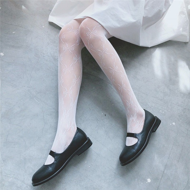 Quần tất Leosoxs mềm mại họa tiết bướm phong cách lolita gợi cảm thời trang cho nữ