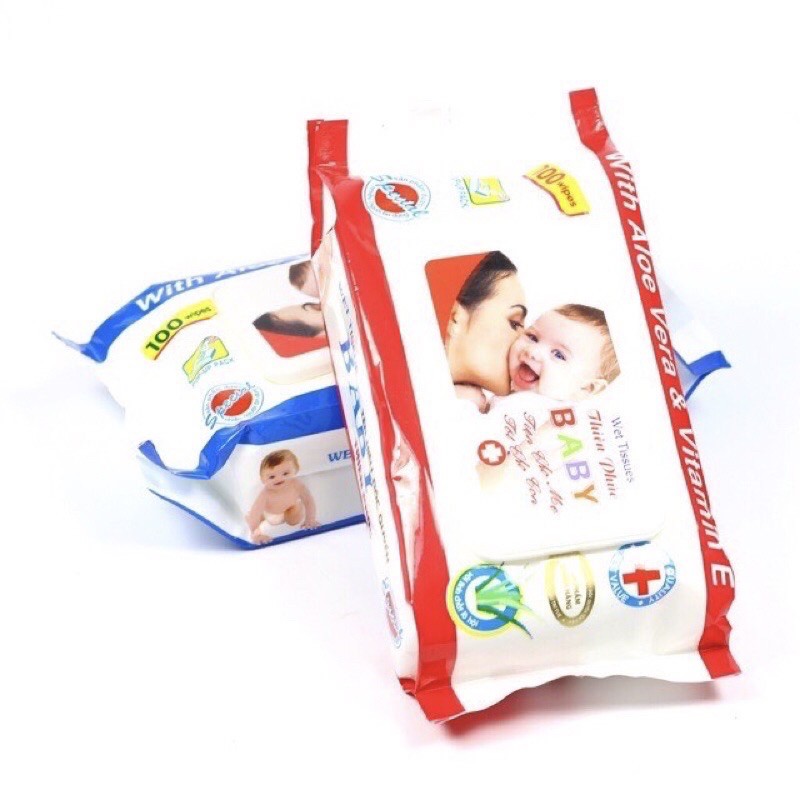 GIẤY ƯỚT BABY WiPE 100 Tờ