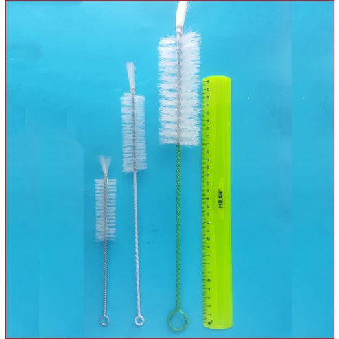 Cọ rửa chổi rửa ống nghiệm, ống đong dụng cụ thí nghiệm 20cm 30cm 40cm
