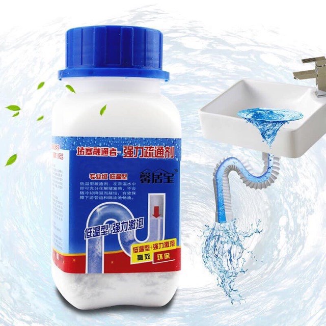 Bột Thống Cống,Bồn Cầu,Lavabo Cực Mạnh YUHAO Siêu Thần Thánh 268G Thế Hệ Mới