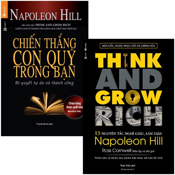 Combo 2 Cuốn Chiến Thắng Con Quỷ Trong Bạn + Think And Grow Rich - 13 Nguyên Tắc Nghĩ Giàu Làm Giàu
