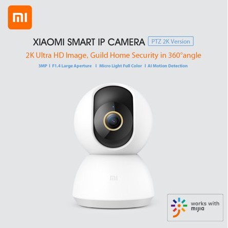 Camera wifi xoay360 độ XIAOMI Mijia hình ảnh 2K MJSXJ09CM thông minh chống trộm nhà cửa đời sống phòng khách an toàn