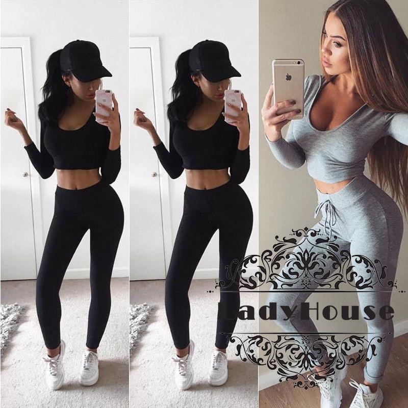 Set đồ tập thể thao quyến rũ cho nữ