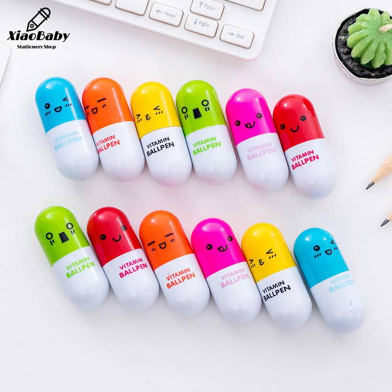 1 Cây Bút Bi Hình Viên Thuốc Mini