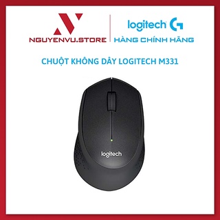 Chuột không dây logitech m331 silent - hàng chính hãng