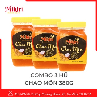 Chao khoai môn Mikiri 380g