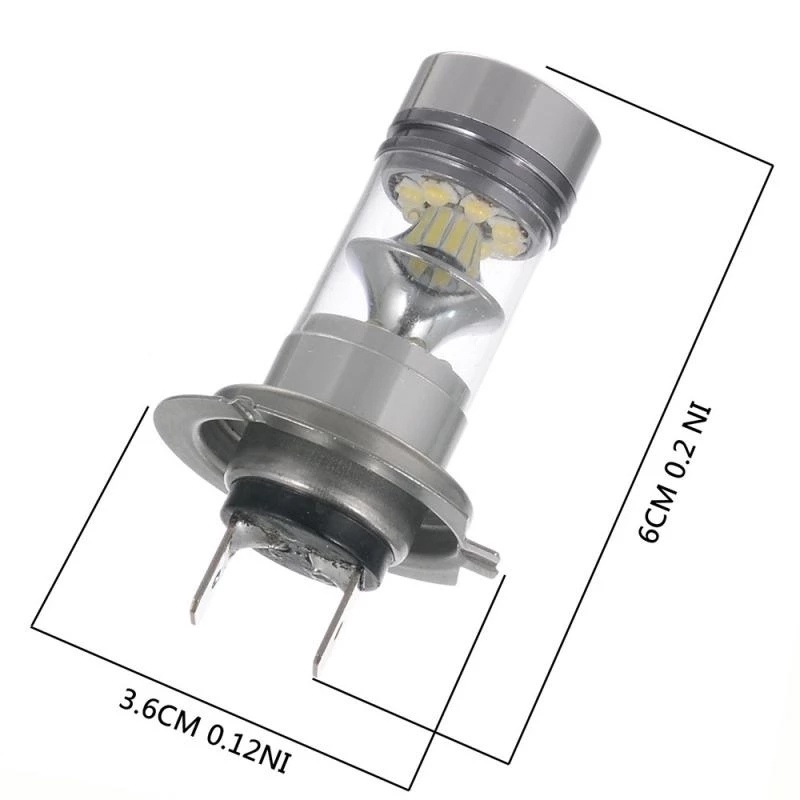 Bóng đèn led H7 100W 12V siêu sáng cho xe hơi
