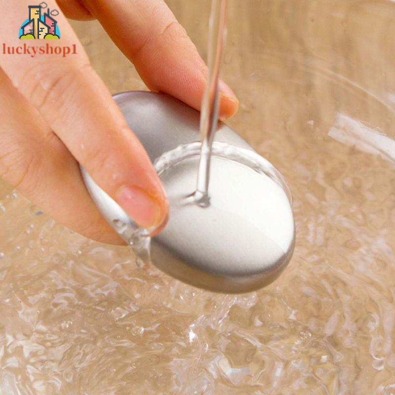 ❤❤❤(Hot products for family life)Stainless Steel Soap Odour Remover Kitchen Bar Hand Eliminating Odor Smell Chef Steel Soapcan