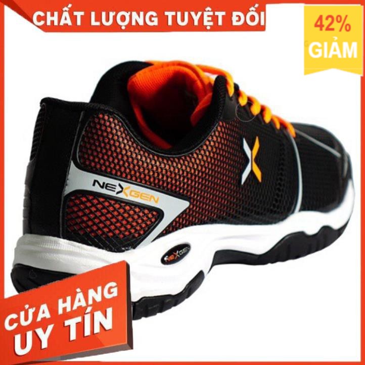 | Xả Hết Kho | Giày tennis Nexgen NX16187 (đen - cam) New 20200 Cao Cấp hot Có Sẵn new : 😍 . : ✔️ [ NEW ] . rẻ HOT : ' '