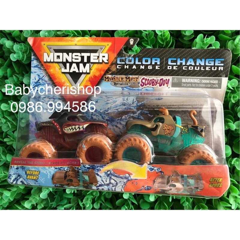 MONSTER-JAM ĐỔI MÀU - MẪU MỚI 2021