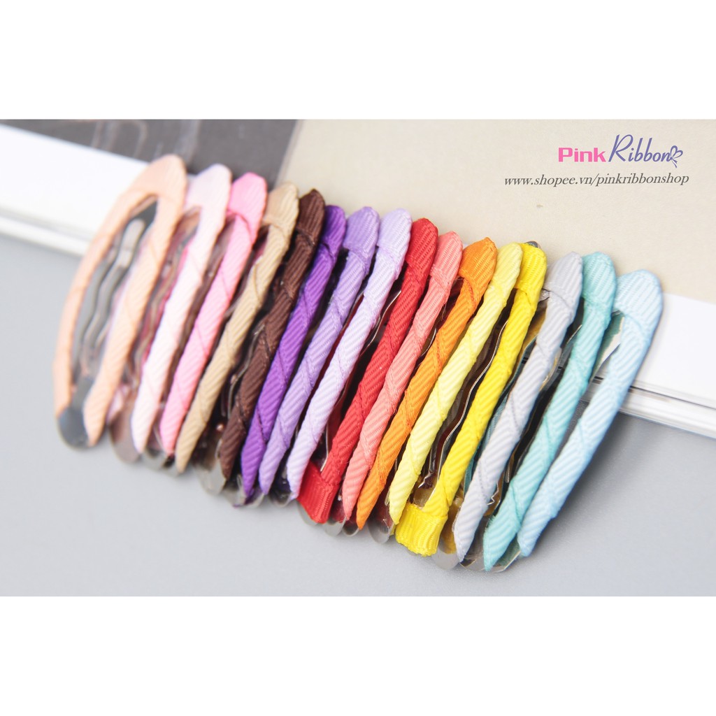 Kẹp bật quẫn sẵn nhiều màu cỡ 5cm -SET 5 CÁI