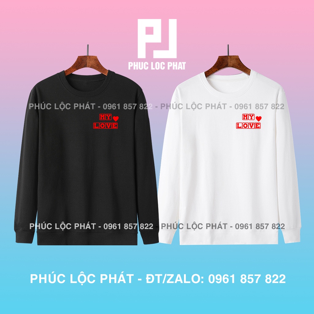 ÁO ĐÔI THU ĐÔNG TAI DÀI PHONG CÁCH HÀN QUỐC SWEATER CẶP ĐÔI NAM NỮ ĐƠN GIẢN