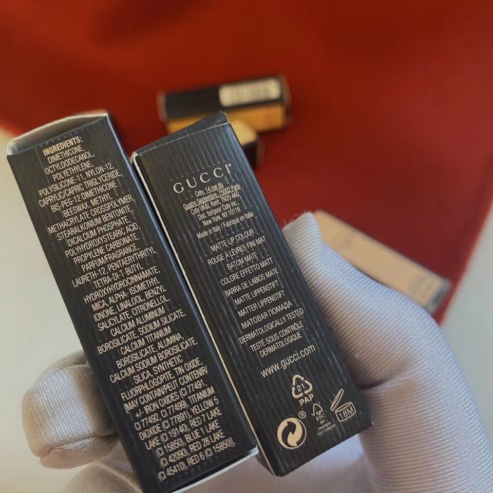 Son Môi Gucci Màu #25 #202 #203 #500 #505 #508 Trọng Lượng 1.3g | BigBuy360 - bigbuy360.vn