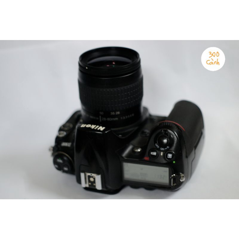 Máy Ảnh DSLR Nikon D300 Kèm Lens AF 28-80 f3.3-5.6G Cũ