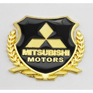 Bộ 2 Logo Motors kim loại dán ô tô