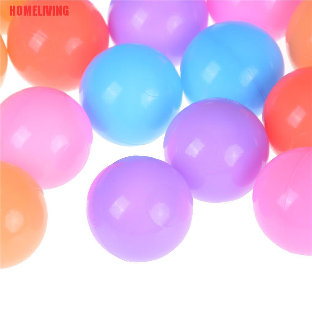 Set 10 Quả Bóng Nhựa Mềm Thân Thiện Với Môi Trường Đồ Chơi Cho Bé