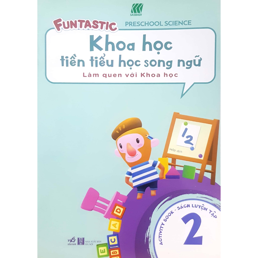 Sách - Khoa Học Tiền Tiểu Học Song Ngữ- Sách Luyện Tập 2