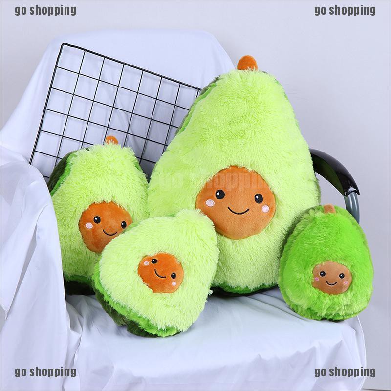 {go shopping}Soft Stuffed Animals Avocado Pillow Doll Plush Toys Xmas Birthday Gift