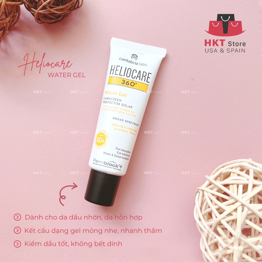 Tổng hợp Kem chống nắng Heliocare 360 SPFF 50+ cho da treatment 50ml