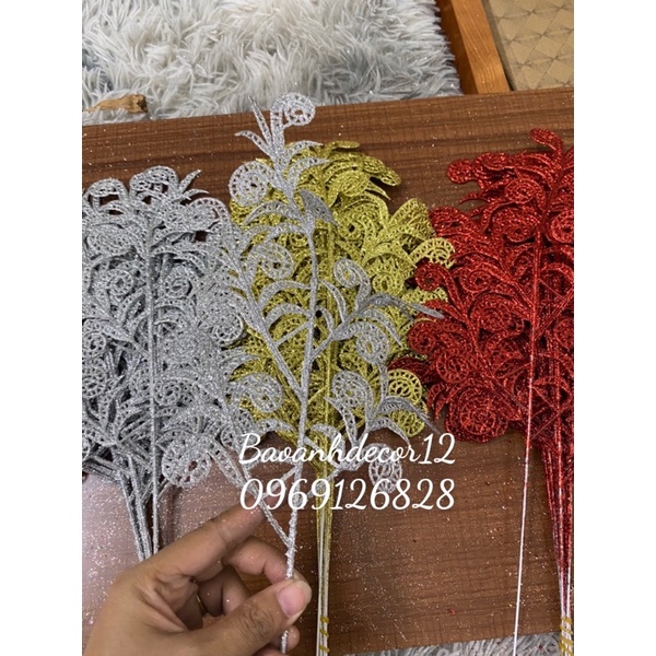 Cành  công  kim Tuyên trang trí oản siêu đẹpy