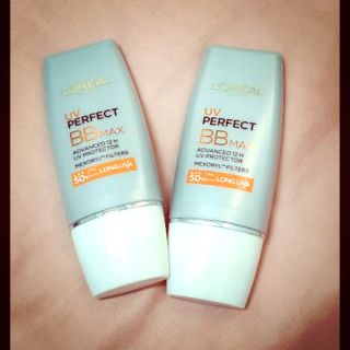 Kem chống nắng loreal 30ml cream uv perfect bb max spf 50+ pa+++ 12h