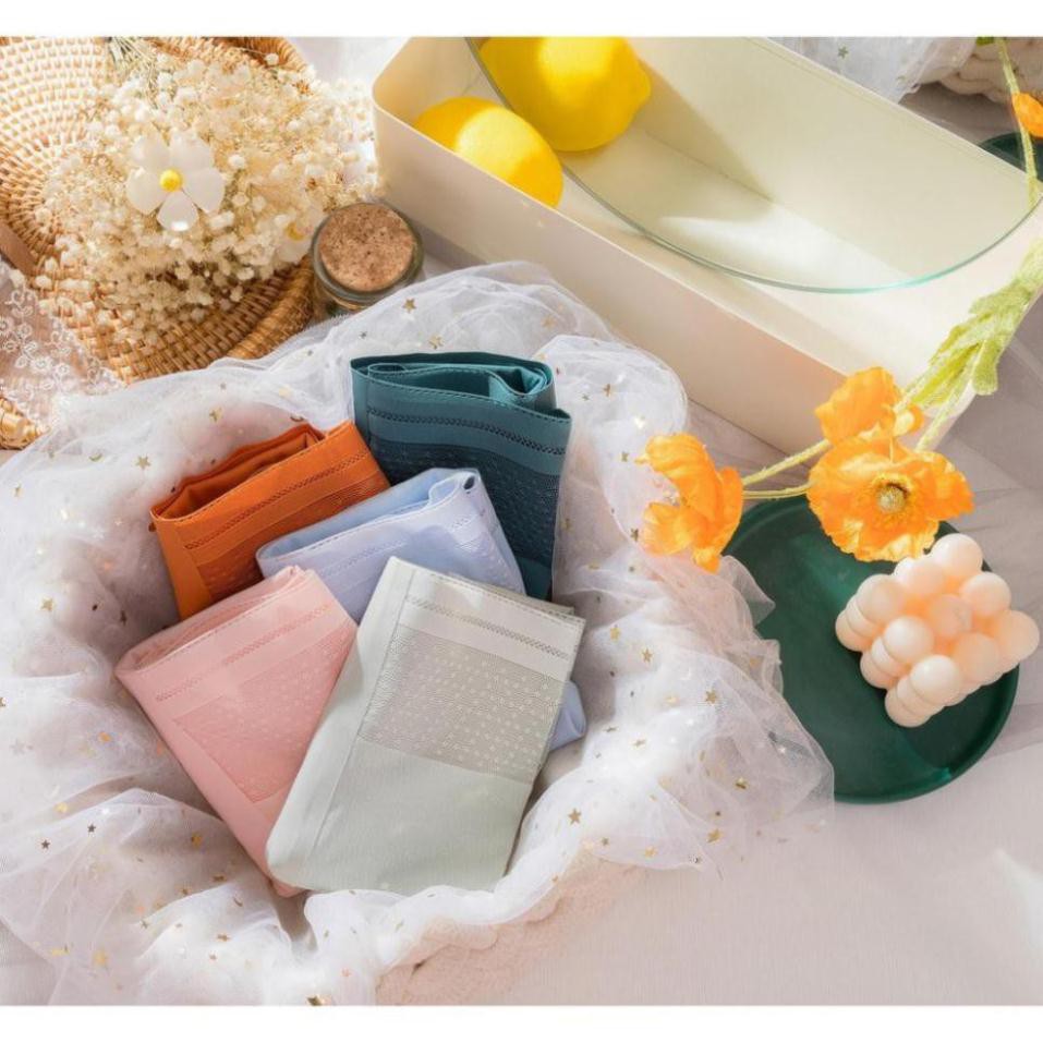 Quần Lót Đúc Su Siêu Nhẹ Cạp Vừa Ren 3D Thoáng Khí Siêu Mát