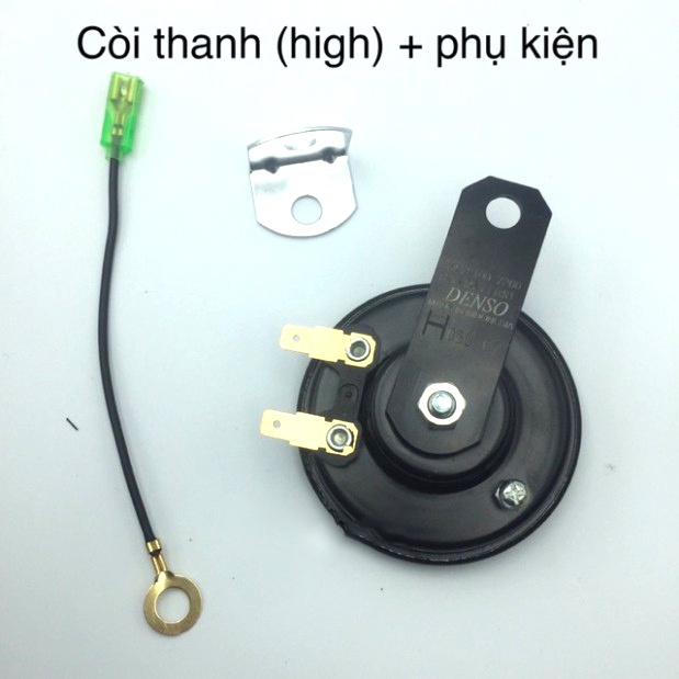 CÒI ĐĨA DENSO 12V 🏍🏍 CÒI ĐĨA Ô TÔ XE MÁY 1 BỘ 2 CHIẾC