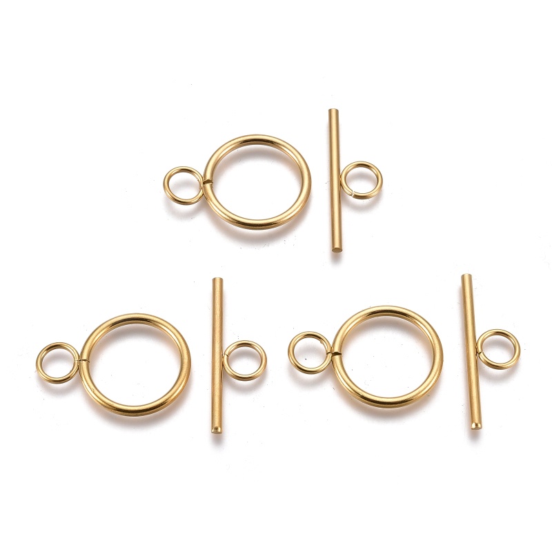 Bộ 1-10 Móc Cài Bằng Thép Không Gỉ 304 Dùng Làm Trang Sức