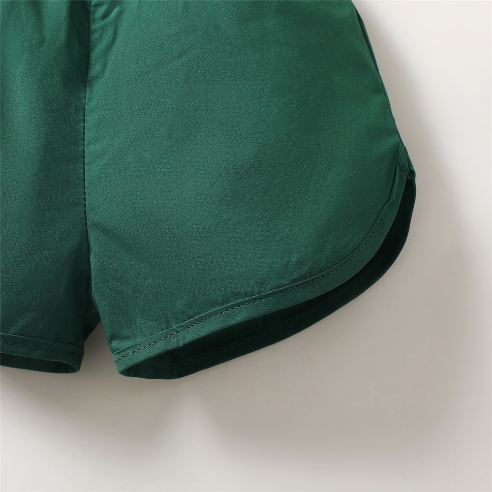 Set đồ 2 món MIKRDOO gồm áo hai dây sọc caro và quần short phong cách thời trang hè cho bé gái 0-24 tháng