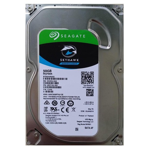 Ổ cứng chuyên dụng Camera HDD 500gb seagate (skyhawk) mới 100%