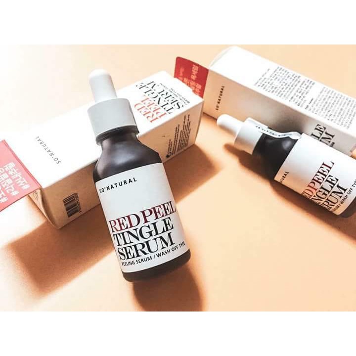 Đủ Bill, RED PEEL TINGE SERUM SONATURAL Chiết 15 ml/ Full - Thay da sinh học | BigBuy360 - bigbuy360.vn