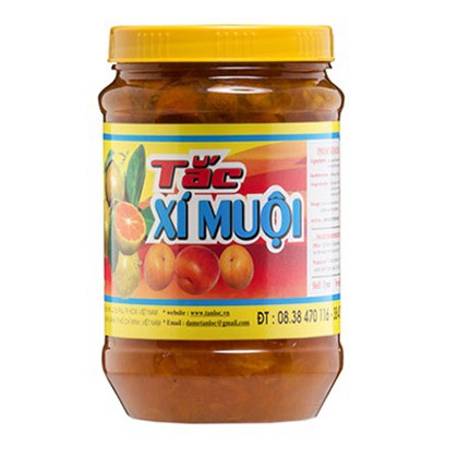 Mứt Tắc Xí Muội/ Trà Tắc Xí Muội Hộp 580gr - 900gr