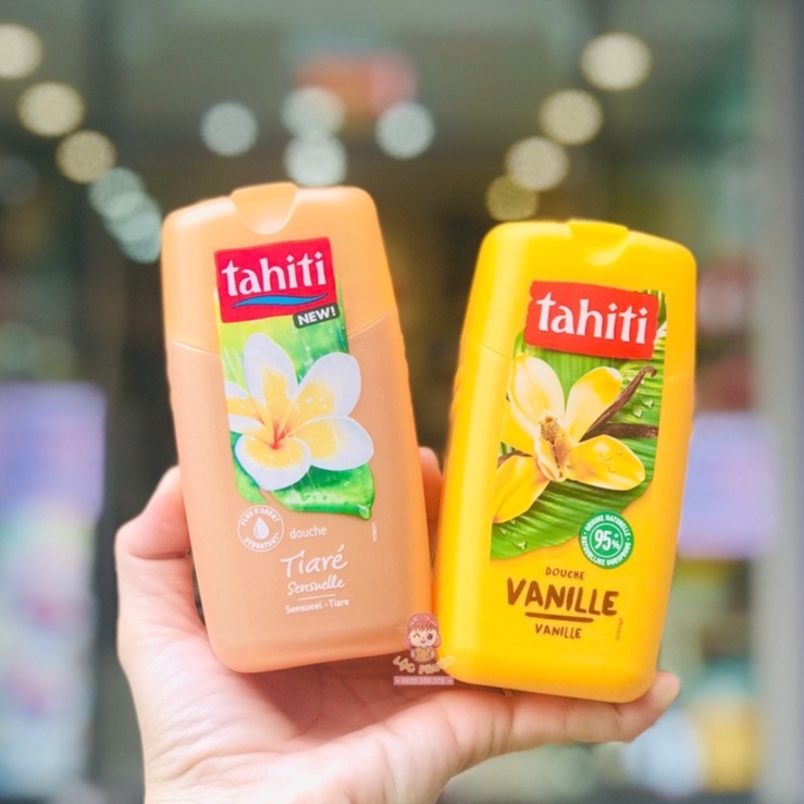 SỮA TẮM TAHITI HƯƠNG NHÀI & VANI 250ML - PHÁP