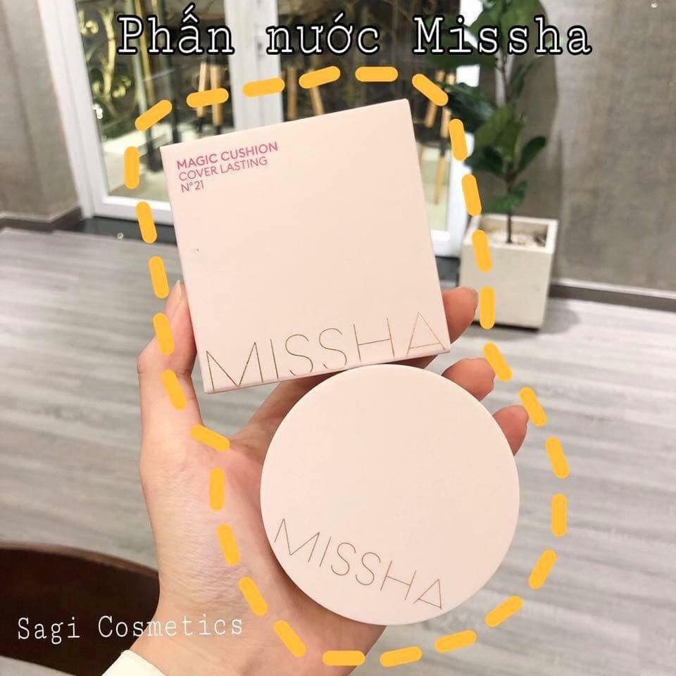 Phấn Nước Che Phủ Cao Missha Magic Cushion Cover Lasting SPF50+ PA++++ | BigBuy360 - bigbuy360.vn