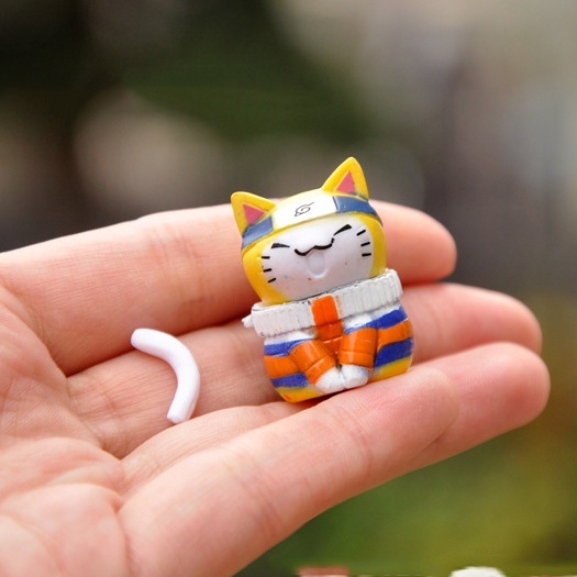 Bức Tượng Mèo Cosplay NARUTO Dễ Thương Sáng Tạo Đáng Yêu, Mô Hình Hoạt Hình, Sản Phẩm Thủ Công Trang Trí.